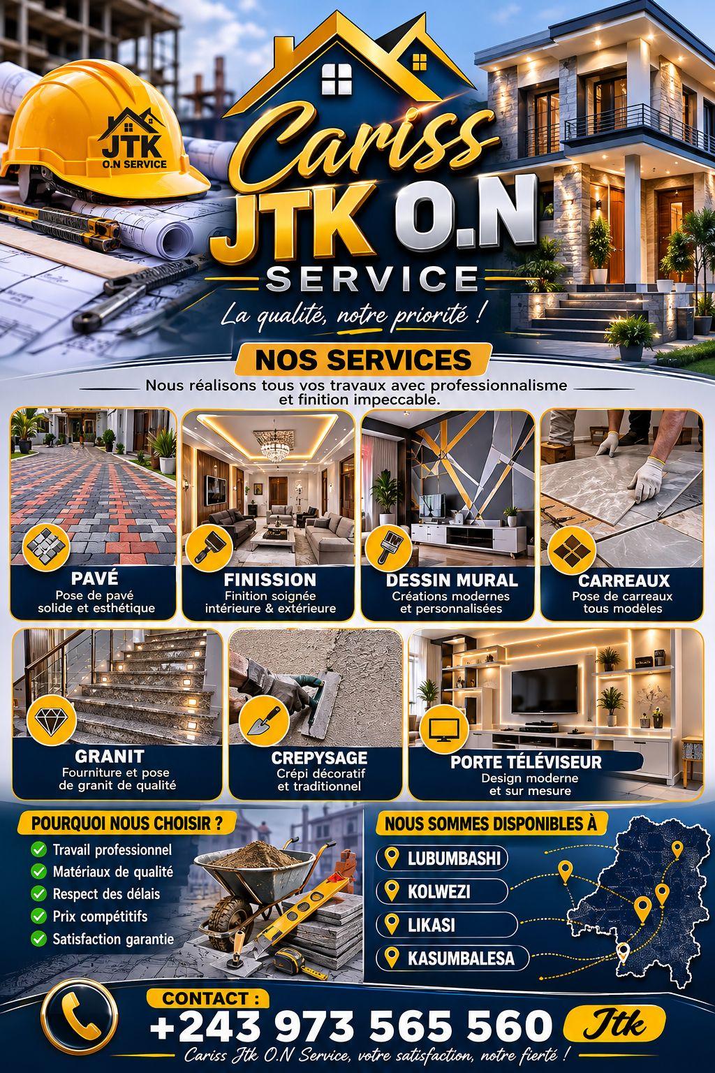 Nous sommes disponibles à lushi, likasi, kolwezi, fungurume, mokambo au ...