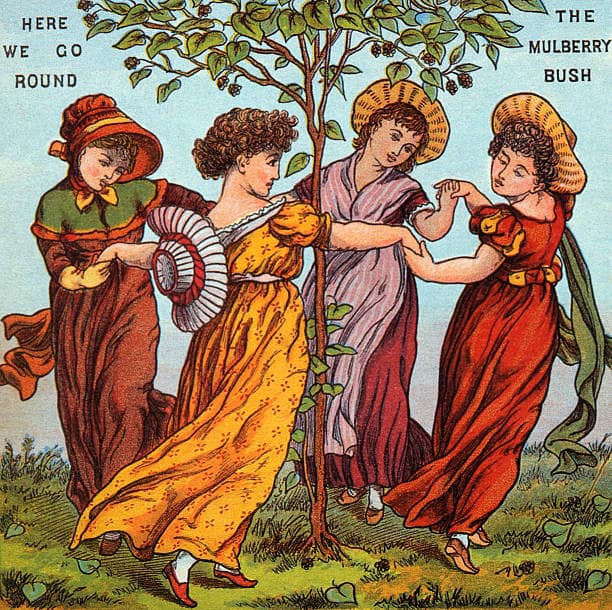 Here we go round the Mulberry Bush