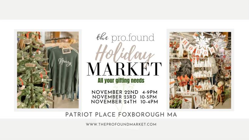 Profound November Holiday Market | Facebook