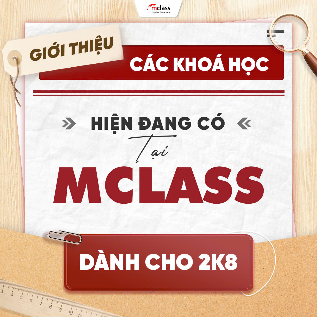Mclass - Lớp Học Livestream | Hanoi