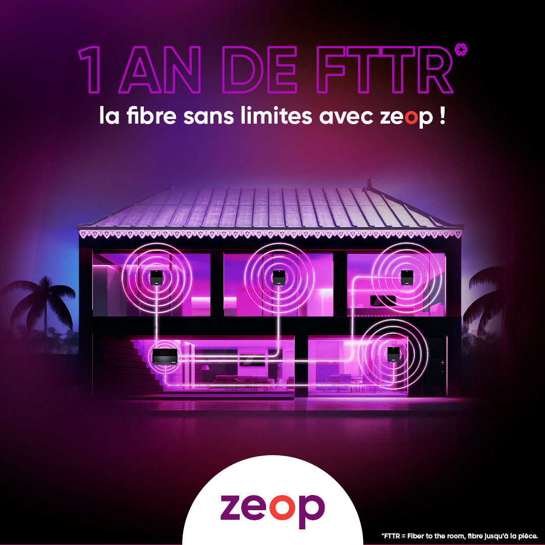 ZEOP - 🎉 1 AN DE FTTR : LA FIBRE DANS CHAQUE PIÈCE, SANS COMPROMIS ! Il ...