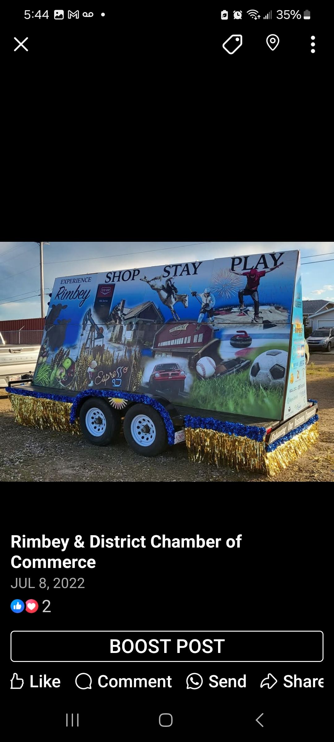 Rimbey & District... - Rimbey & District Chamber of Commerce