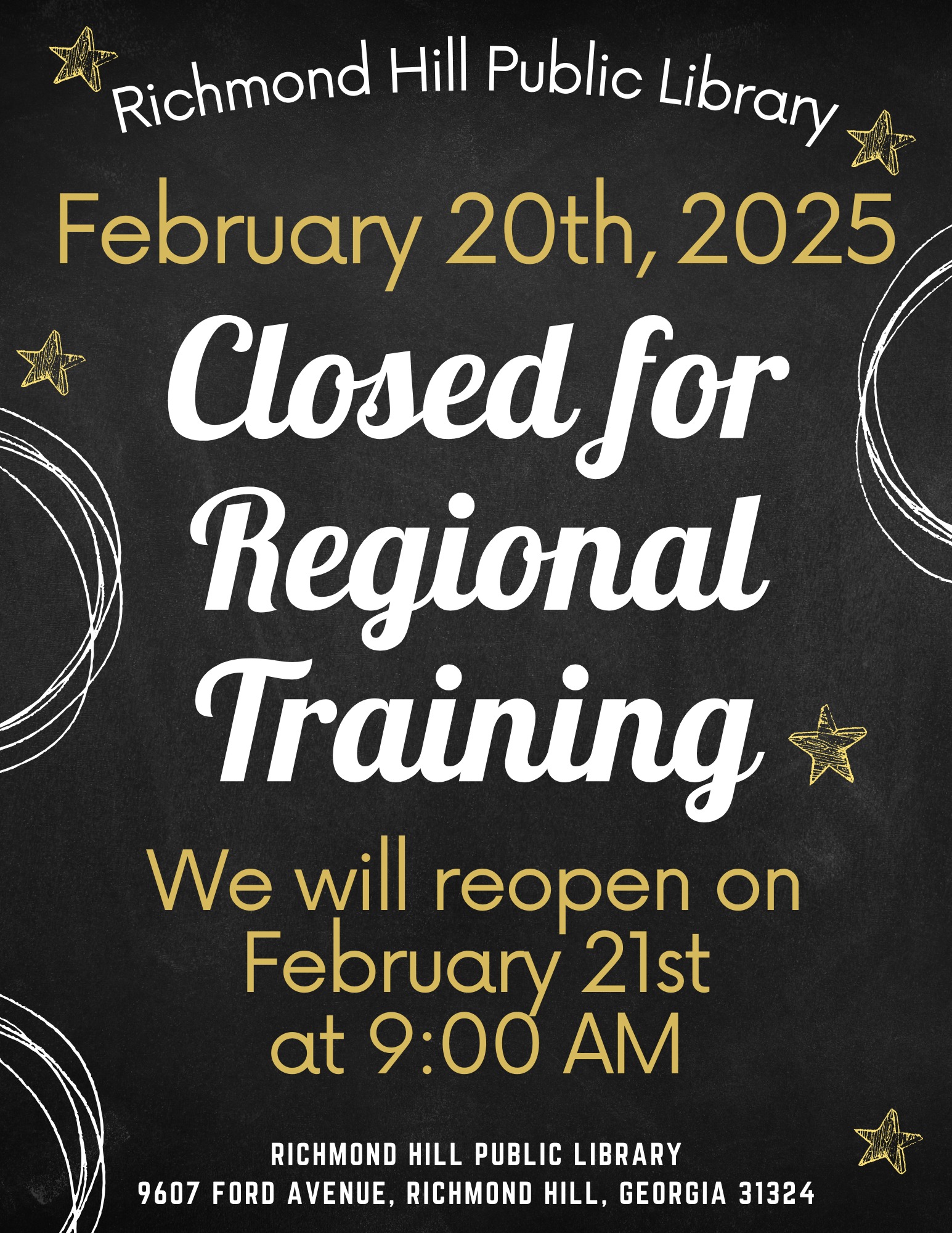 We will be closed on... - Richmond Hill Public Library - USA | Facebook