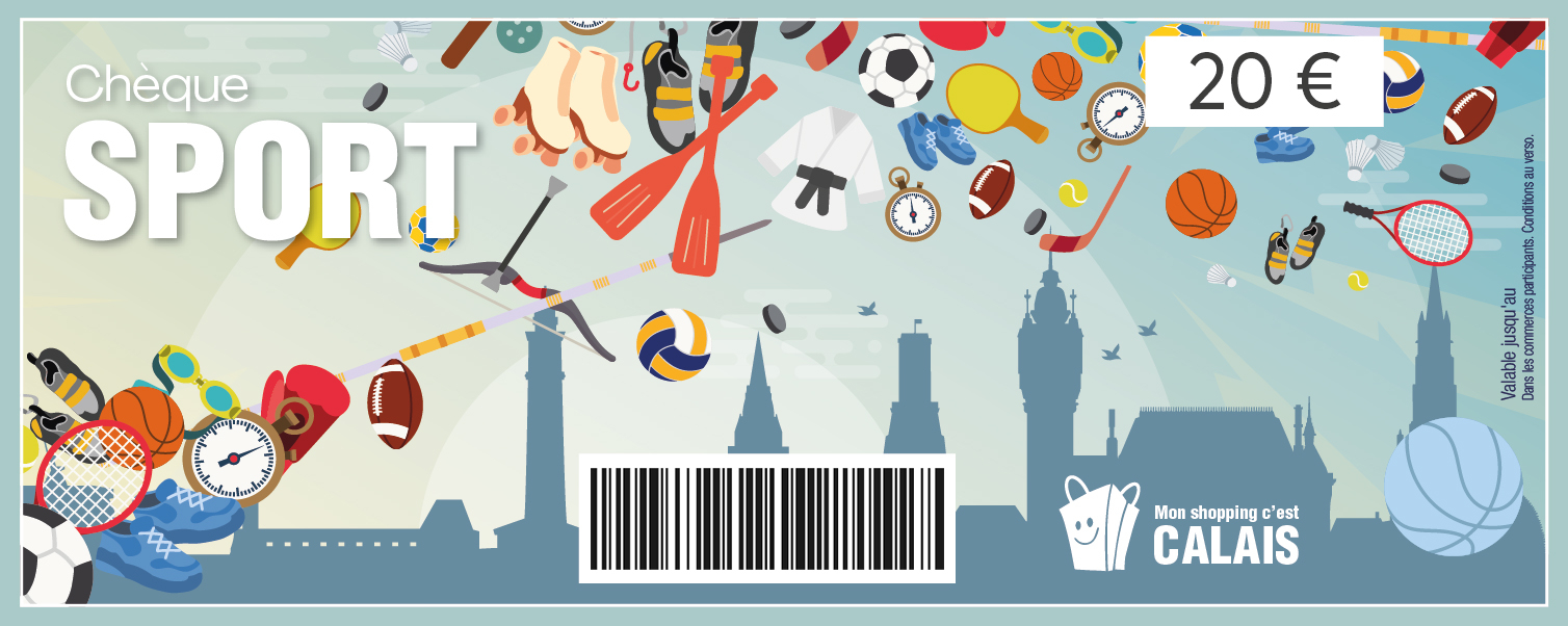 Ville - ℹ️ CHÈQUE SPORT - UNE NOUVELLE ENSEIGNE ℹ️ La Ville de Calais a ...