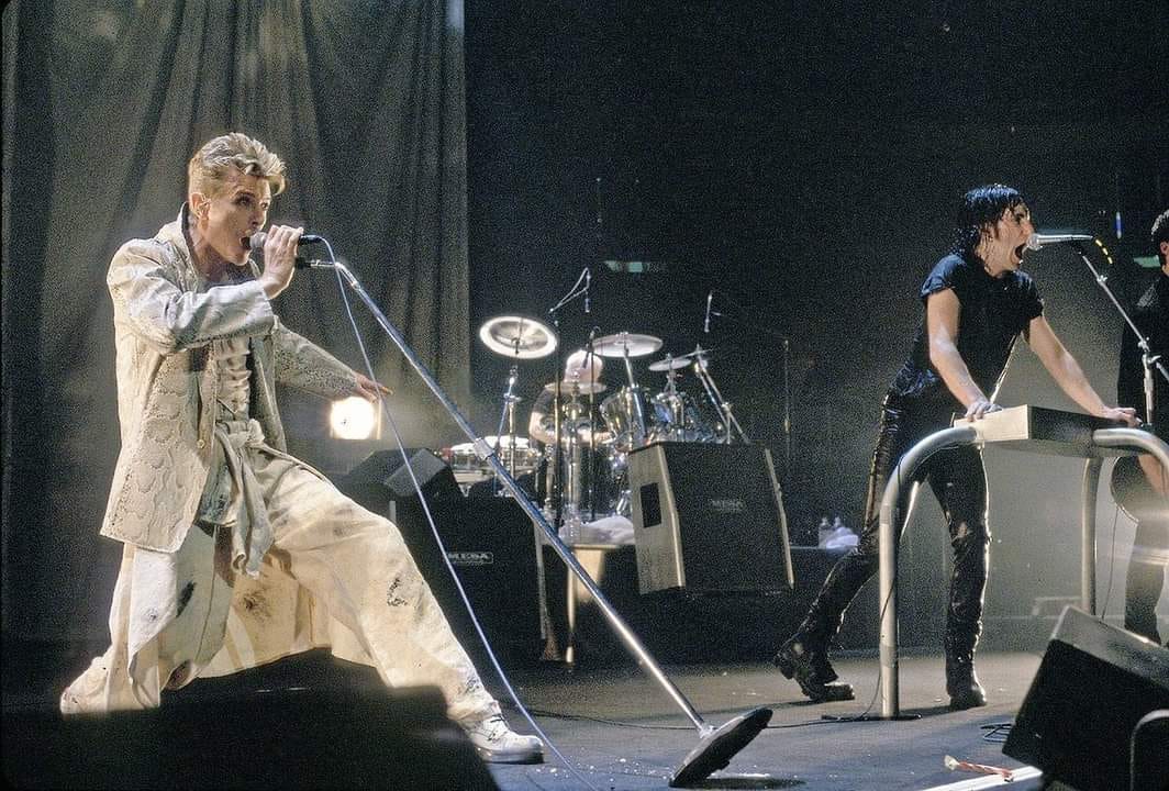 David Bowie and Nine Inch Nails concert on September 23, 1995