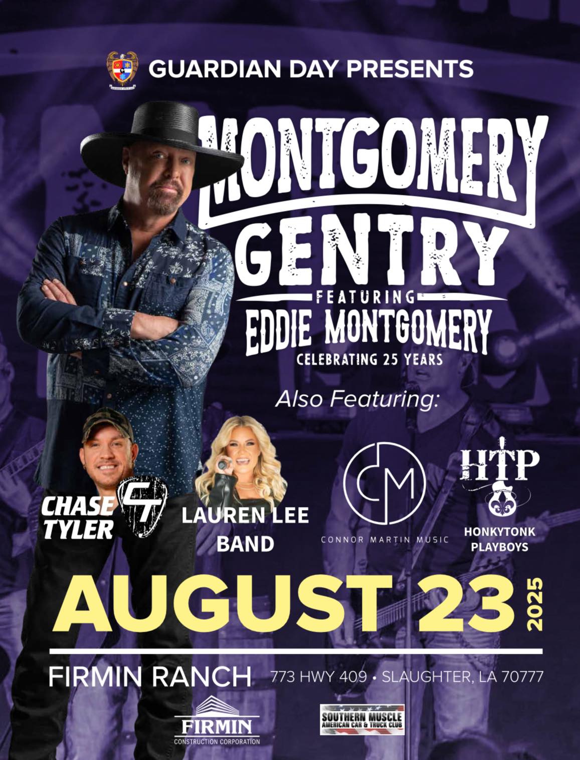 Guardian - 🔥 Guardian Day 2025 presents Montgomery Gentry featuring ...