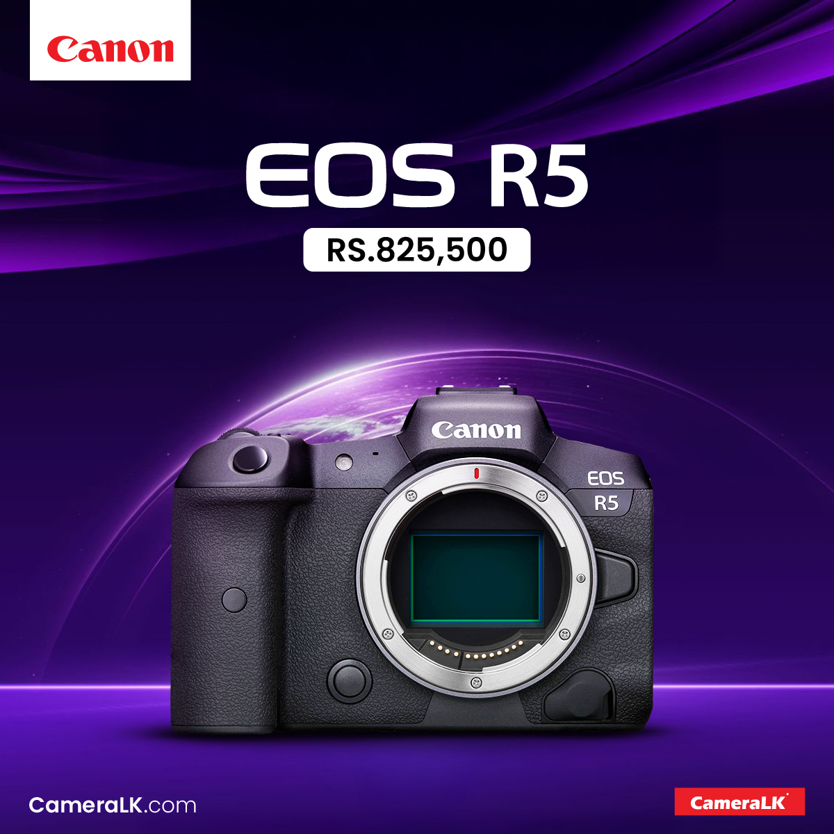 CameraLK - Canon EOS R5 Mirrorless Camera 😎 Shop Now | https://bit.ly ...