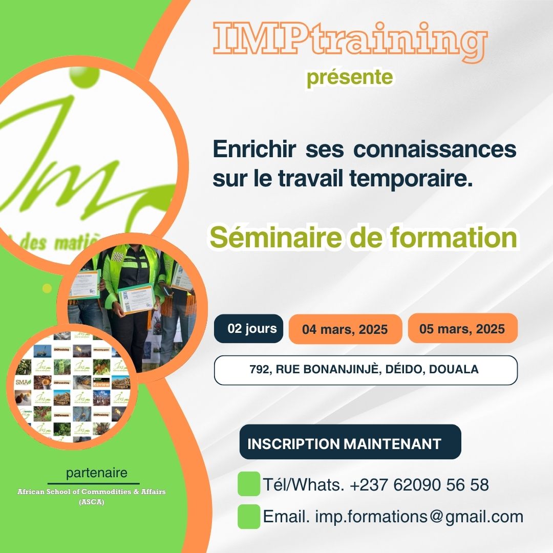 Institut des Matières Premières | Douala