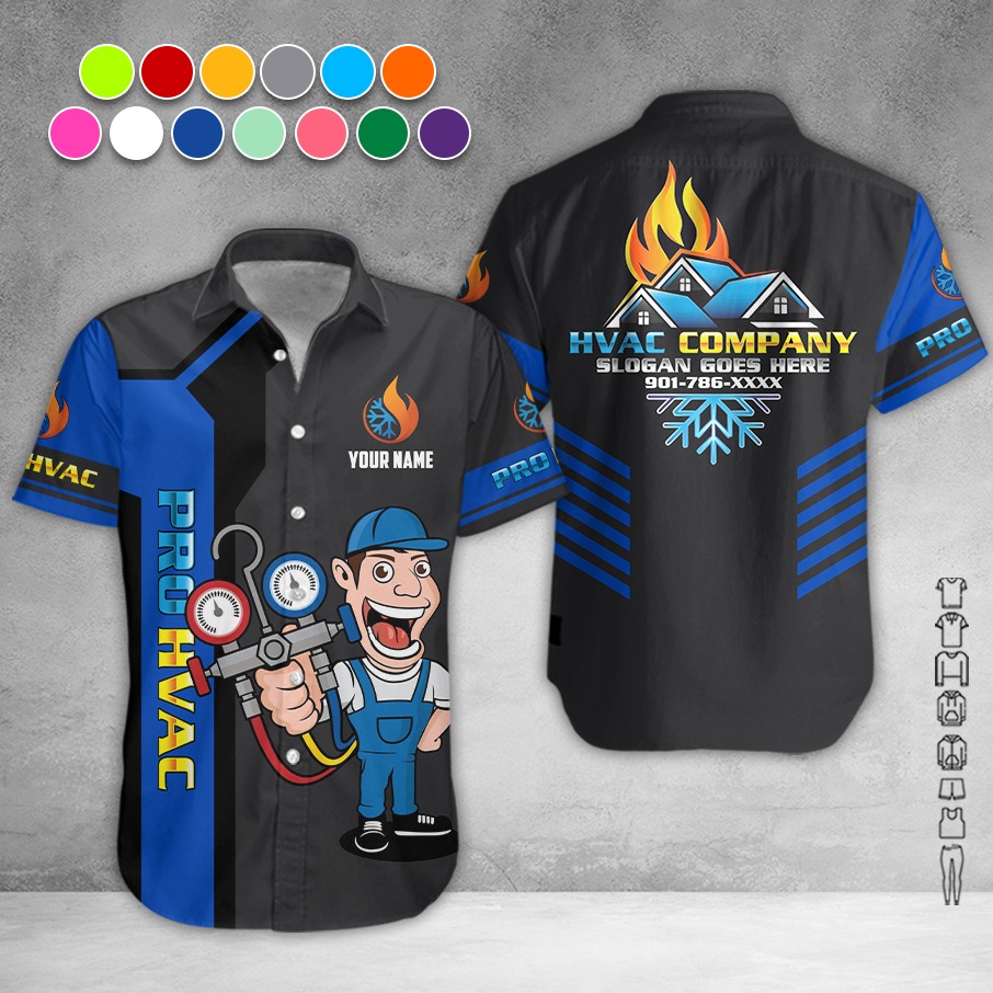 Azfancy - 🔧 PRO HVAC – WORK HARD, DRESS SHARP! 🔥 ️ Fun design, pro ...