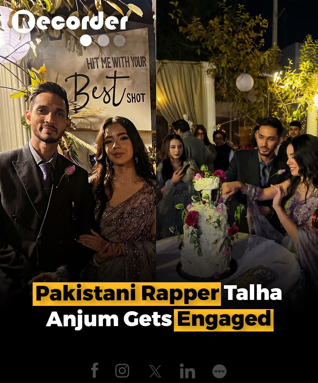 Startup - Pakistani rapper Talha Anjum is officially engaged! Fans are ...