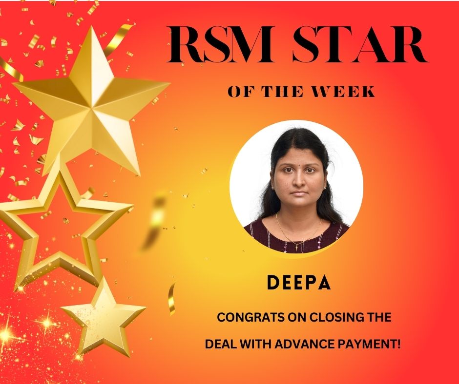 Consult - 🎉 Congratulations to our RSM Star of the Week – Mrs. Deepa! 🎉 ...