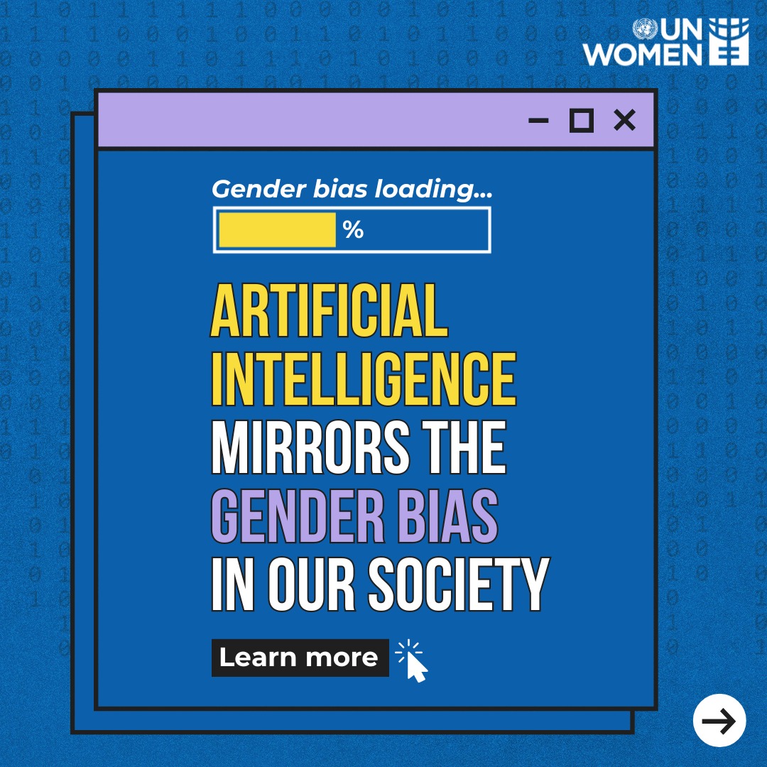 Artificial intelligence (#AI) mirrors... - UN Women Ethiopia | Facebook