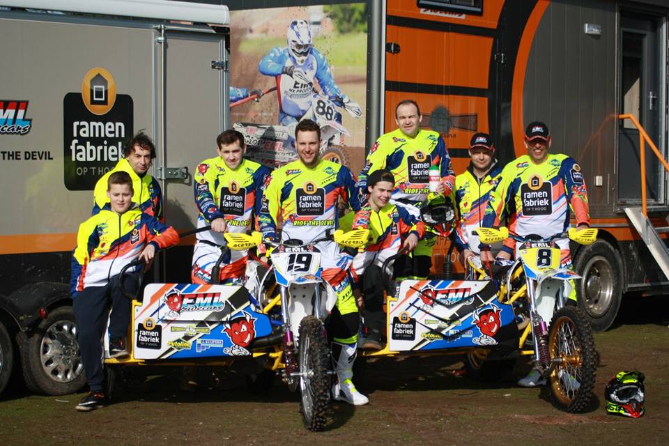 Sidecar-mx team op't... - Sidecar-mx team op't hoog-kuijpers