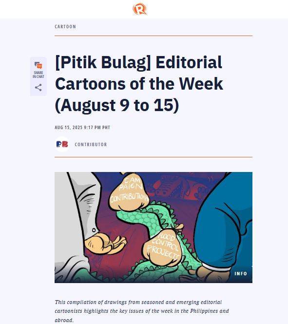PITIK - WPS, flood control, public school classrooms, and jetski joke ...