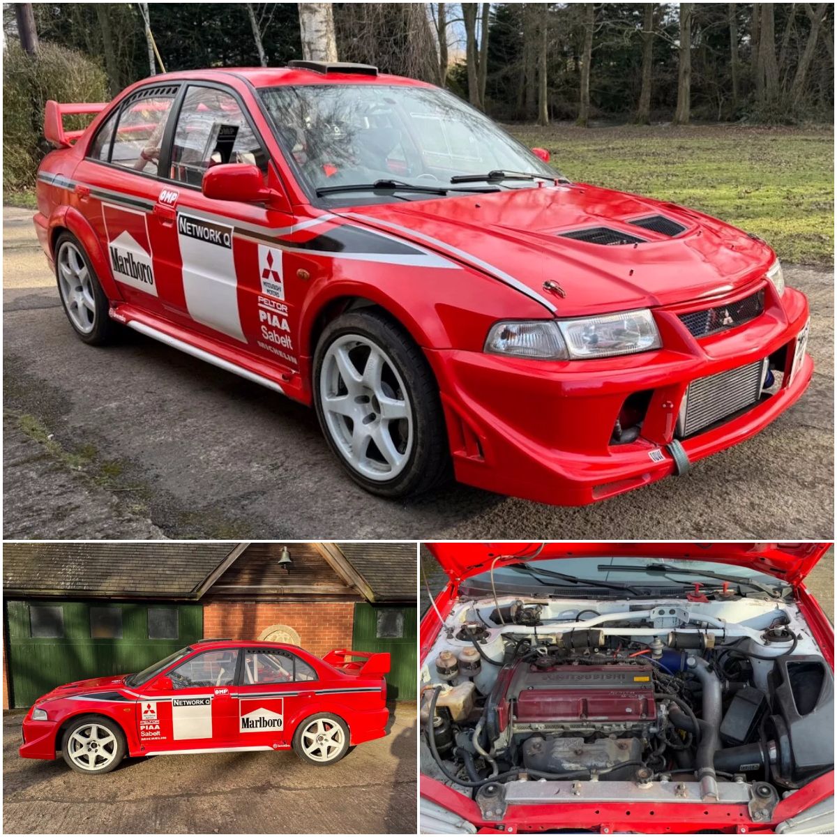Rally - Mitsubishi Evo 6 RS rally car Details here: https://bit.ly ...