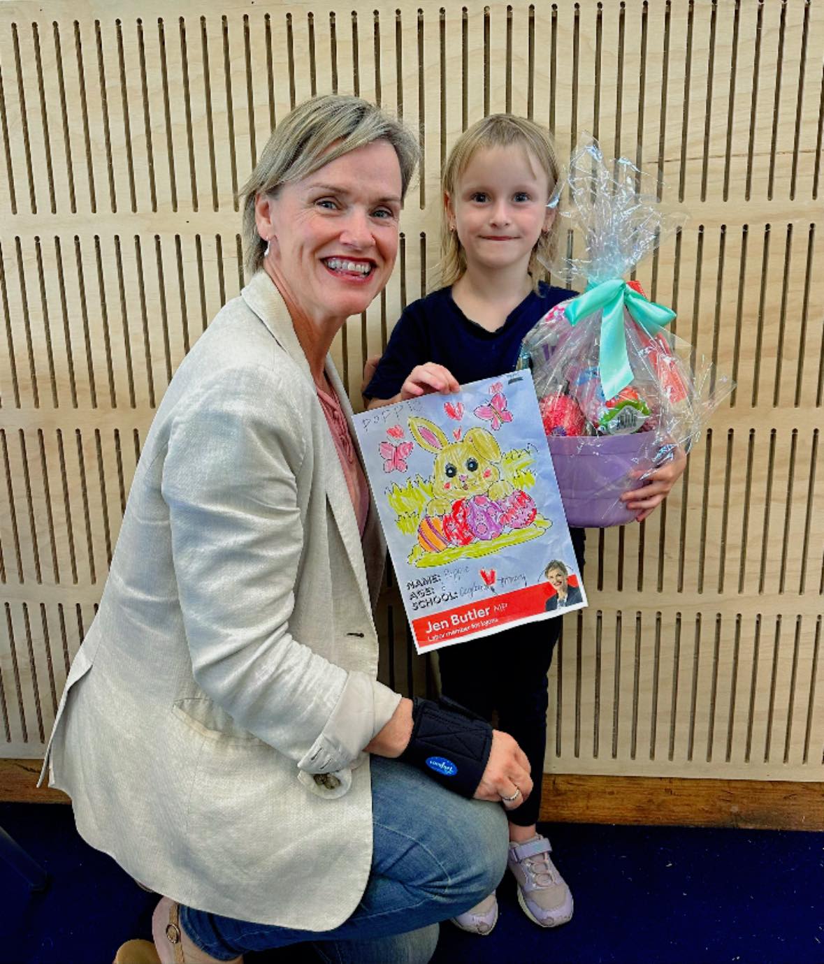 Jen - Congratulations Poppie on winning our Easter 🐣 colouring in ...