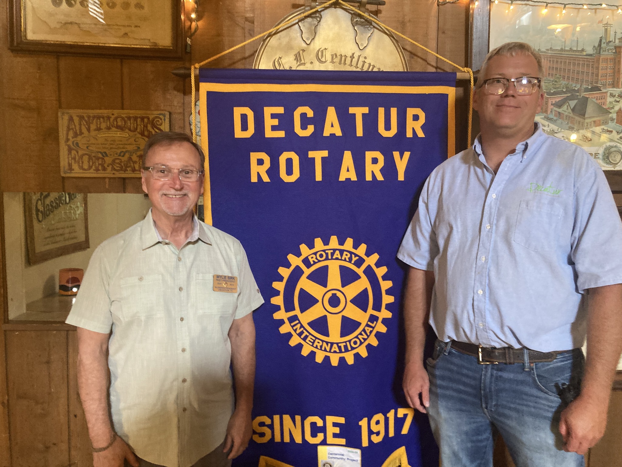 The Decatur Rotary Club welcomed... - Decatur-IN Rotary Club | Facebook