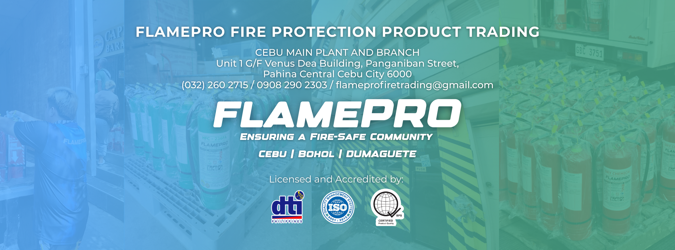 Flamepro Fire Protection Product Trading | Cebu City