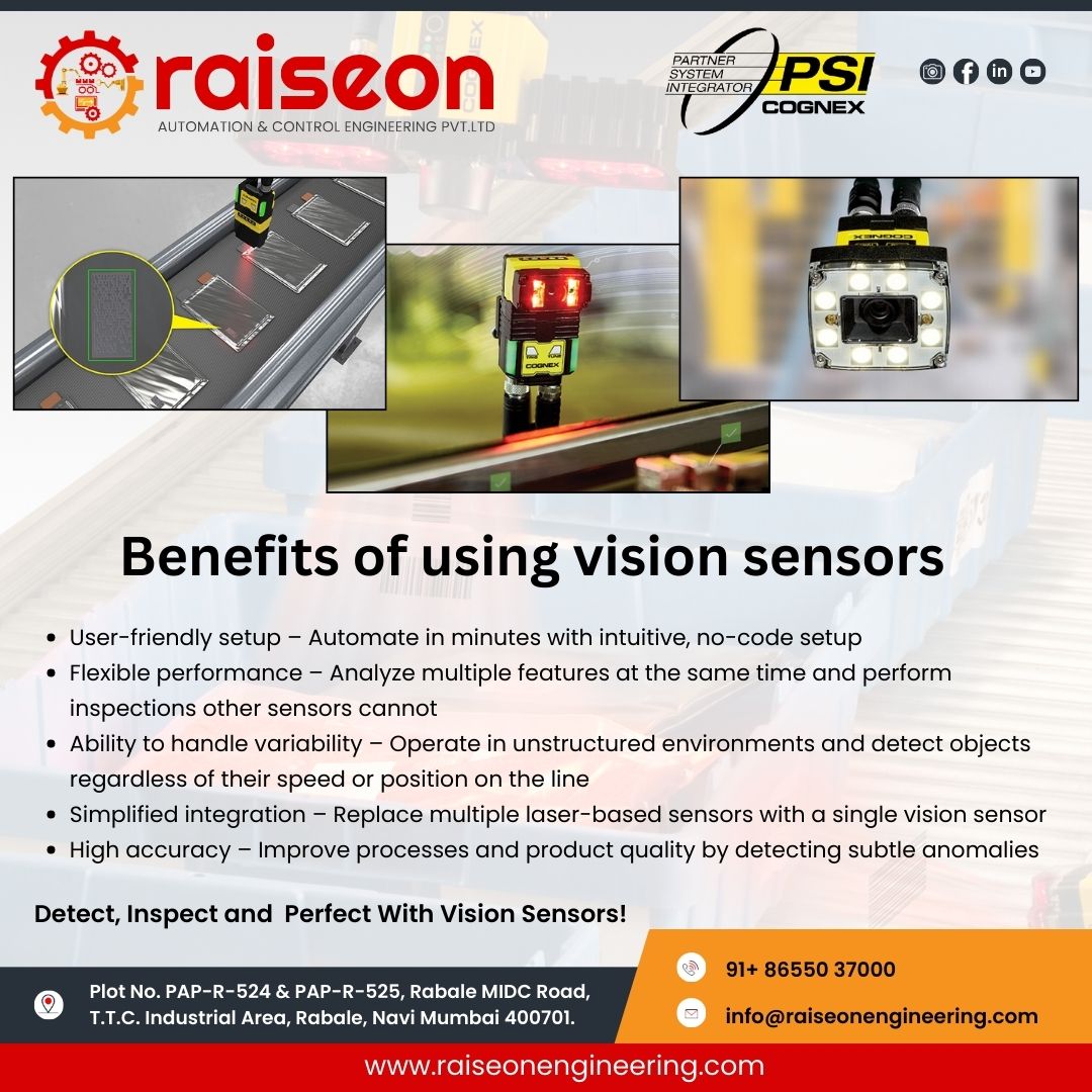 Raiseon - Detect, Inspect, Perfect—With Vision Sensors! For More ...