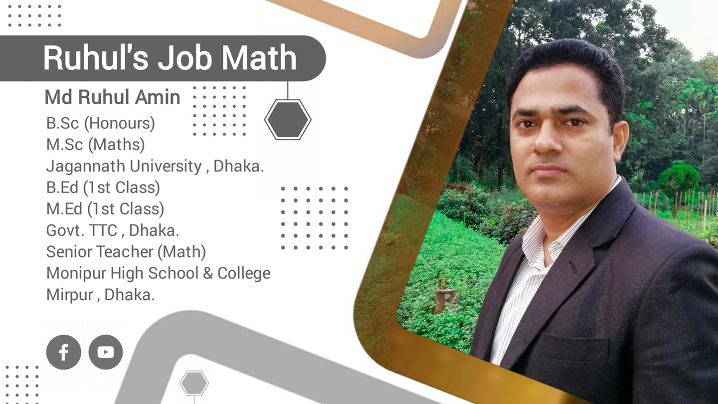 Ruhul's Job Math