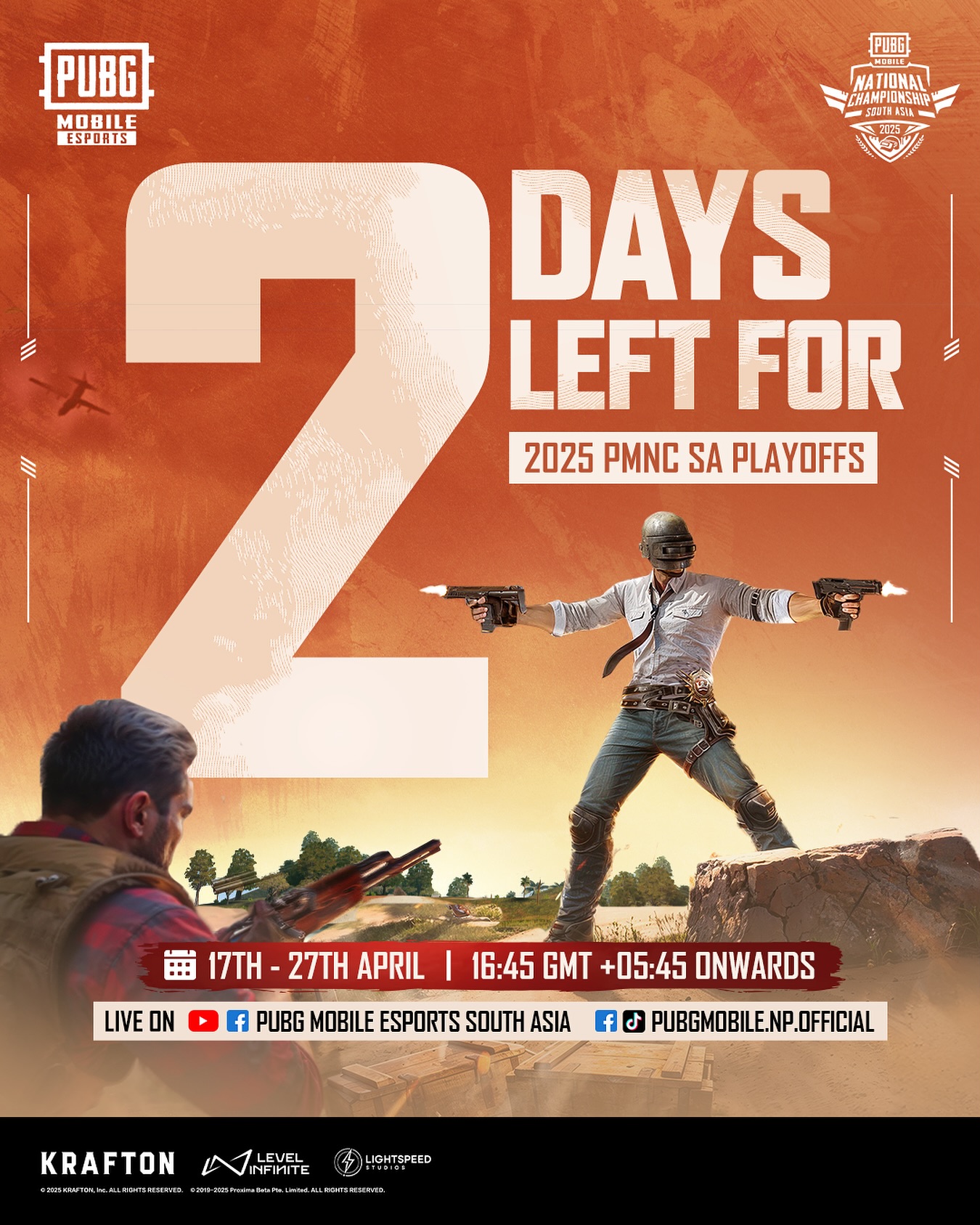 PUBG - 2 DAYS TO GO! The PMNC SA SPRING 2025 Playoffs are almost here ...