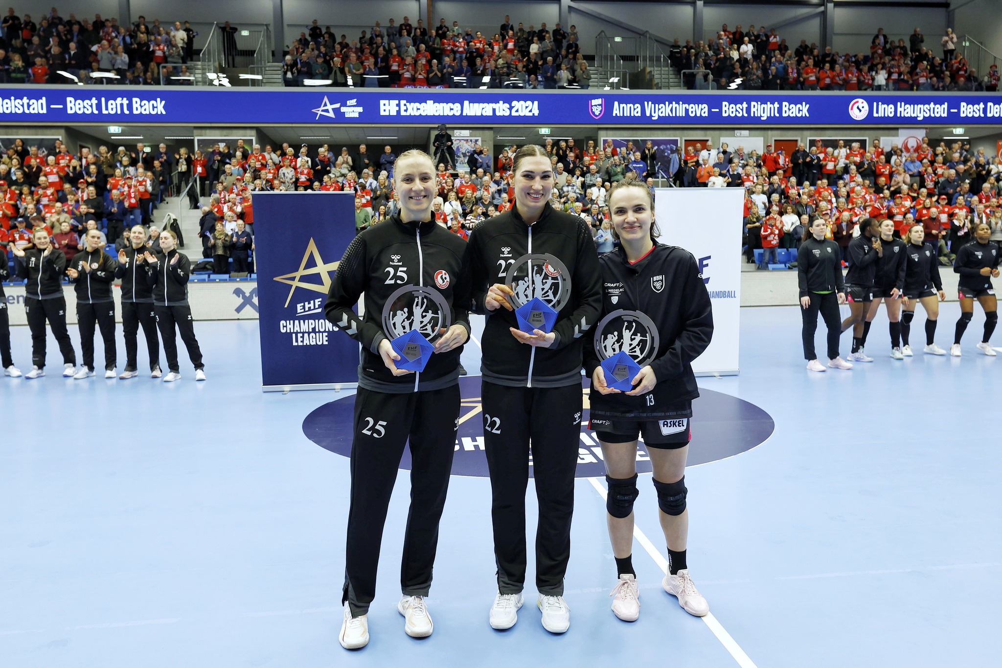 European - Three players honoured with the 2023/24 #EHFExcellenceAwards ...