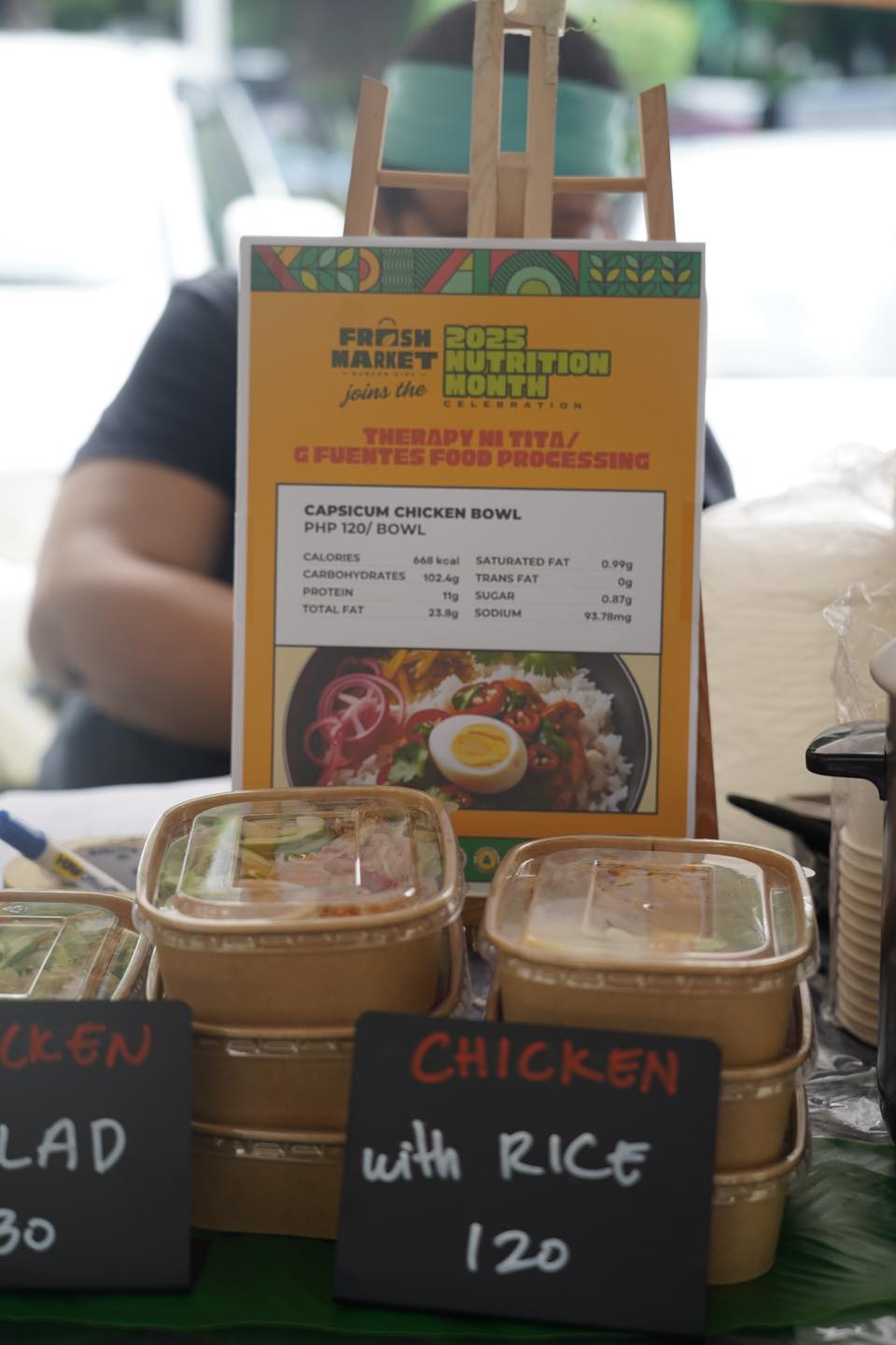 Quezon - May calorie label na ang mga pagkain sa QC Fresh Market Bazaar ...
