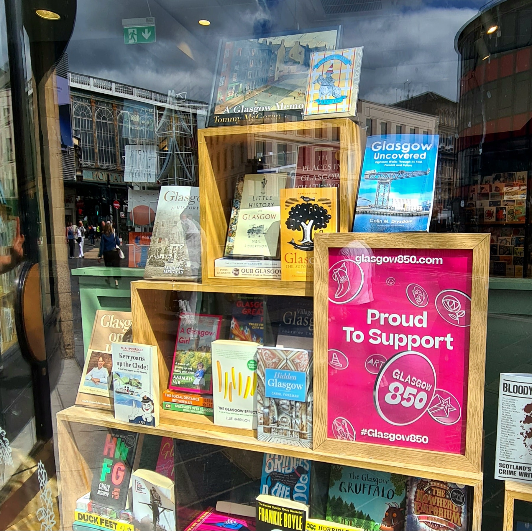 This - I was pleasantly surprised to spot my Glasgow Uncovered book in ...