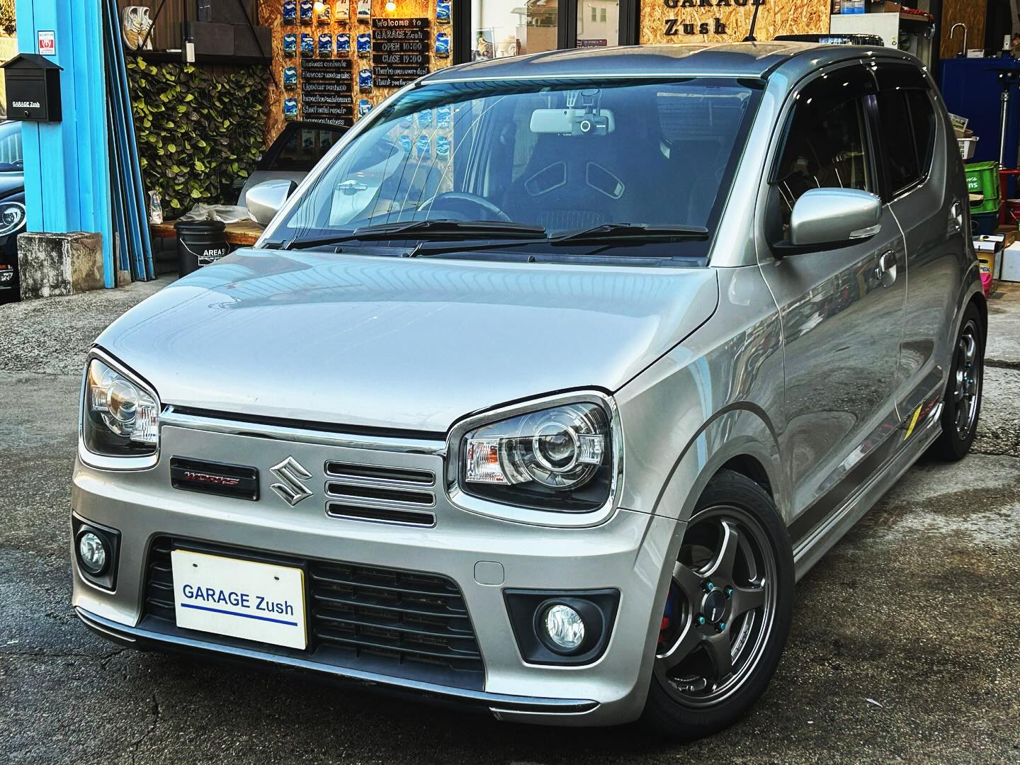GARAGE - #suzuki#alto#altoworks#5mt#turbo#custom #スズキ#アルト 
