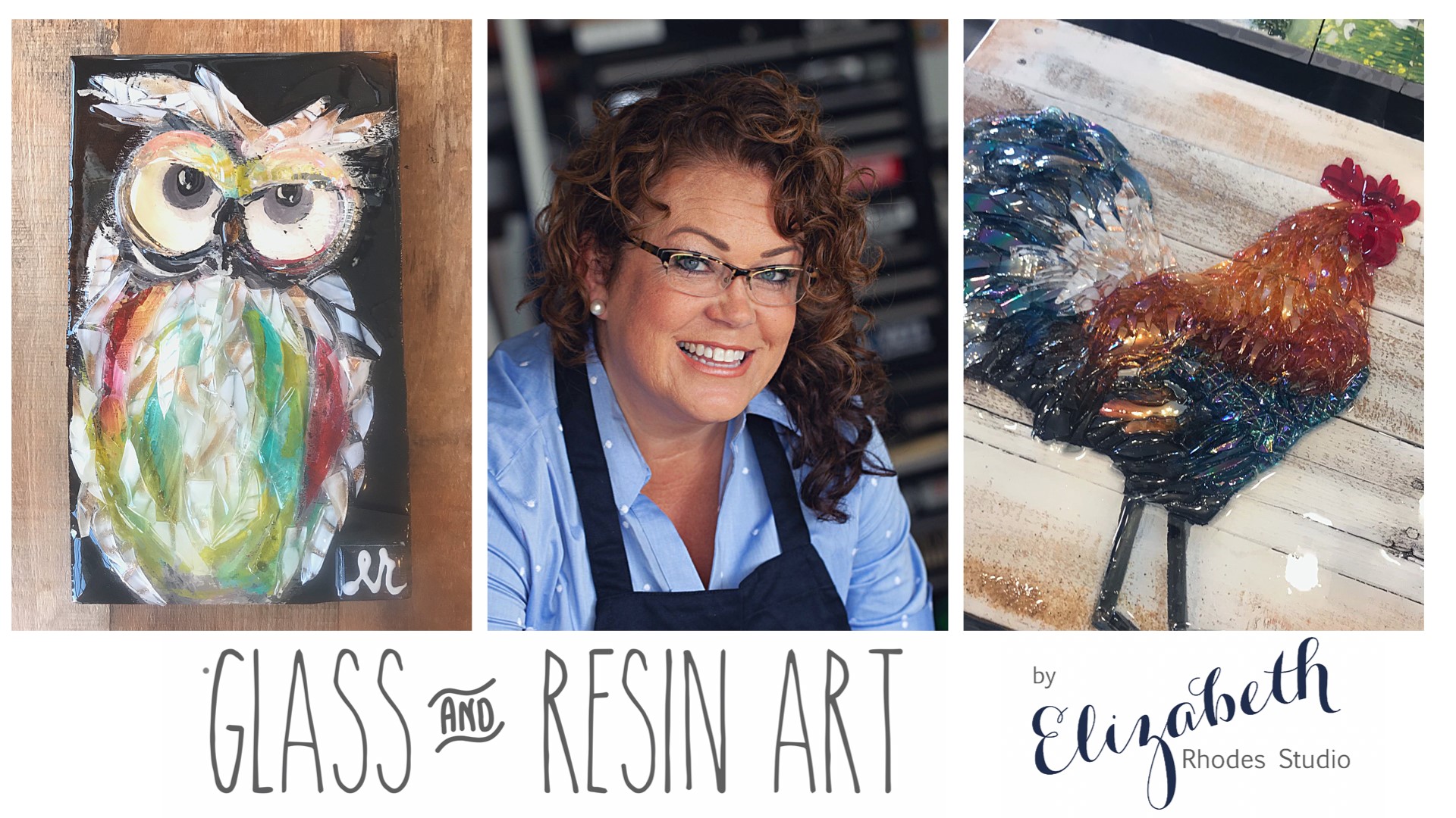 Glass and Resin Art by Elizabeth Rhodes Studio | Facebook