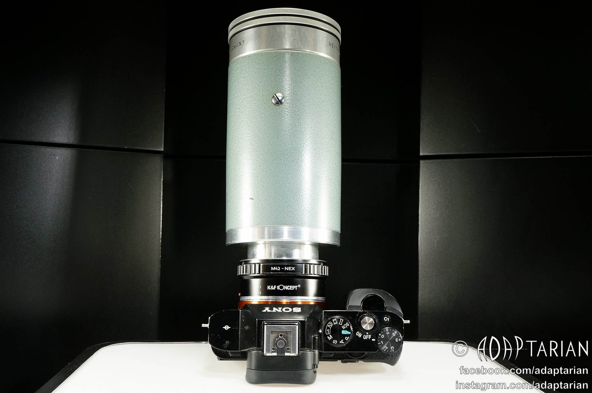 Leica Hektor P2 85mm f2.8 lens modified for M42 mount