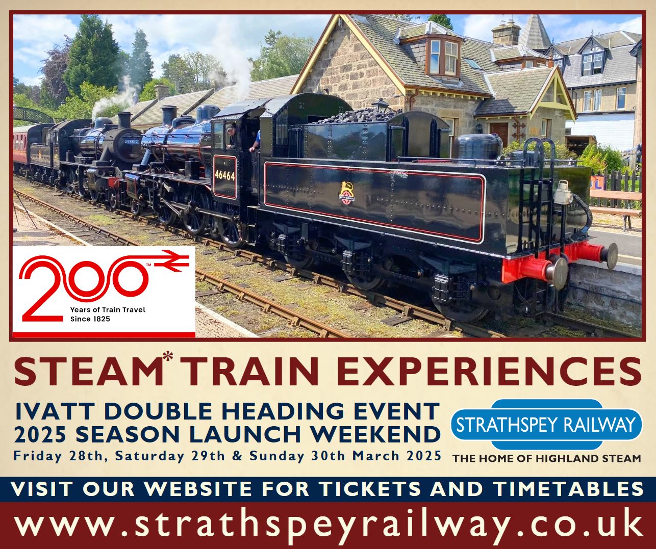 In this anniversary year,... - Strathspey Steam Railway | Facebook