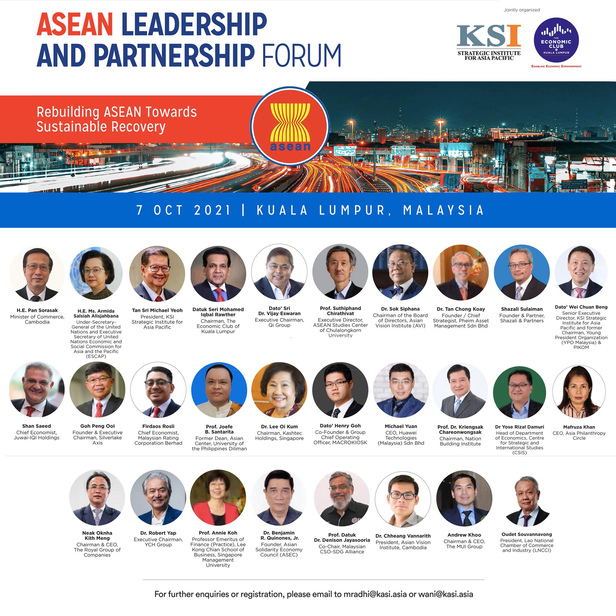 The ASEAN... - KSI Strategic Institute for Asia Pacific | Facebook