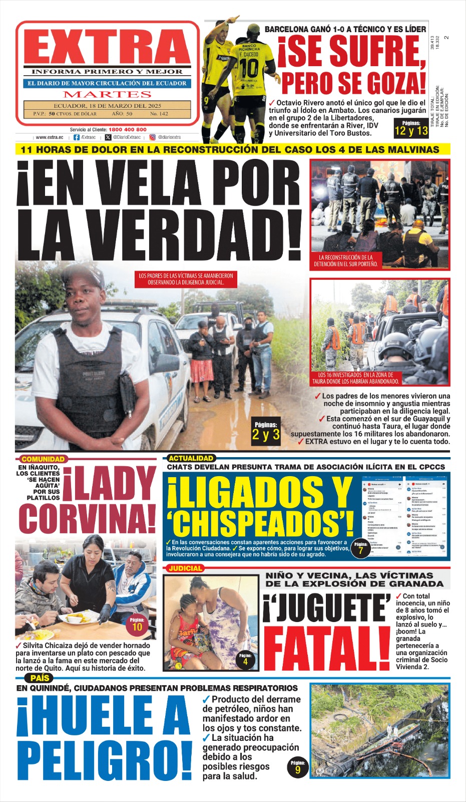 Diario - ☀️ ¡Buen día! Les compartimos la #PortadaEXTRA de este martes ...