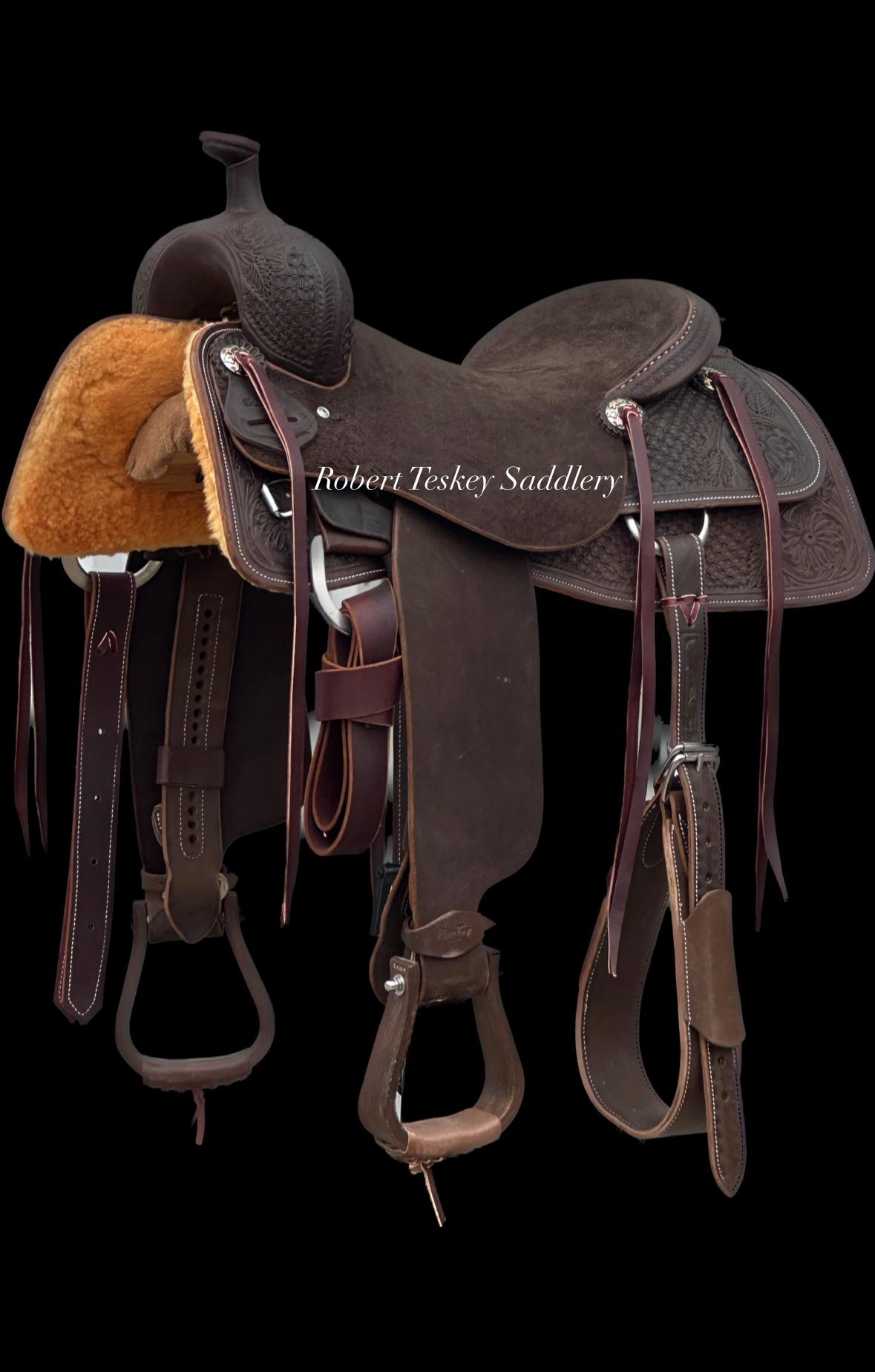 Roper Cinch SRS Saddlery 36" Per Cavallo - Western Tack Made In USA - Foto 2
