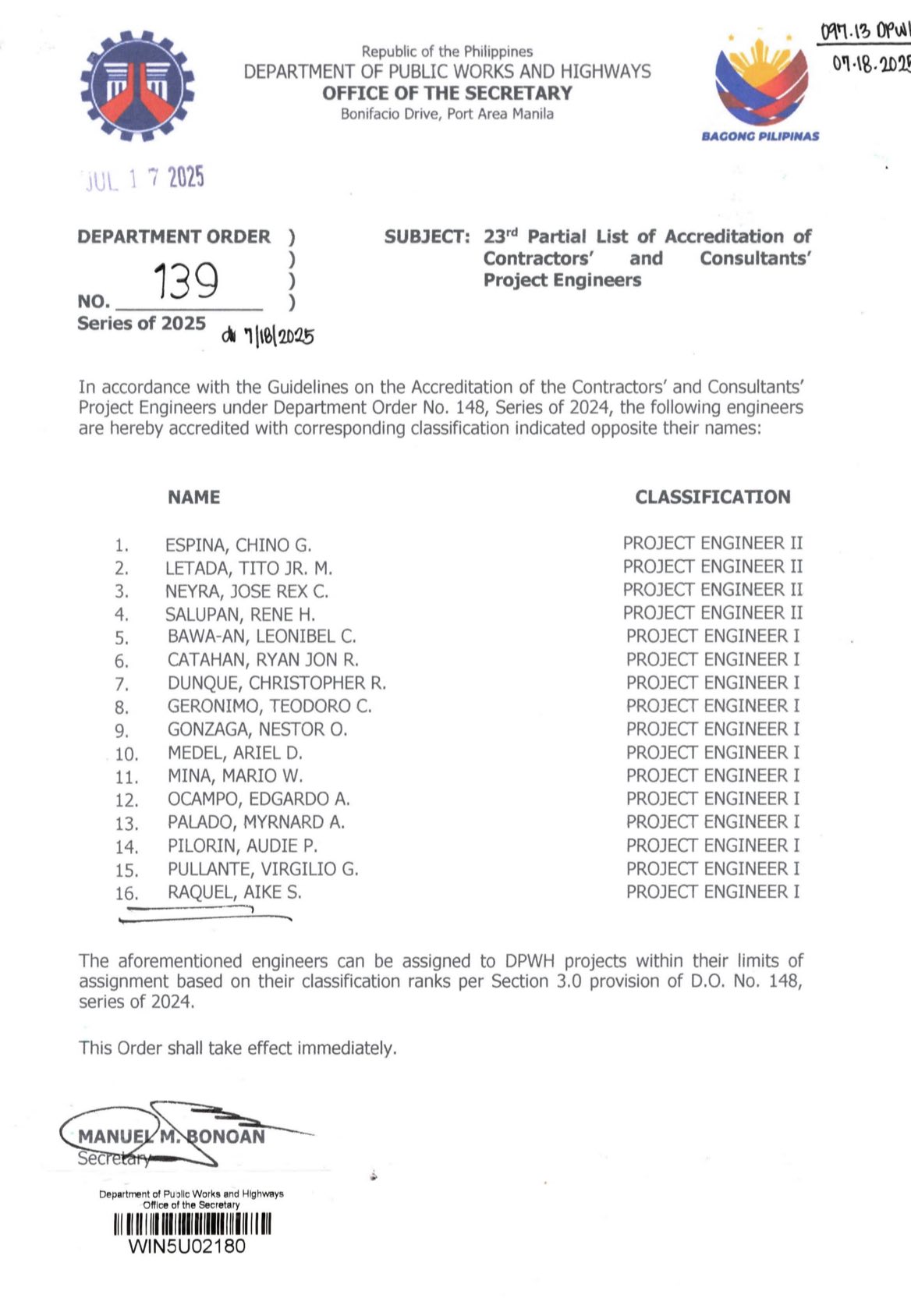 DPWH... - DPWH Materials & Project Engineer Manual & Reviewer