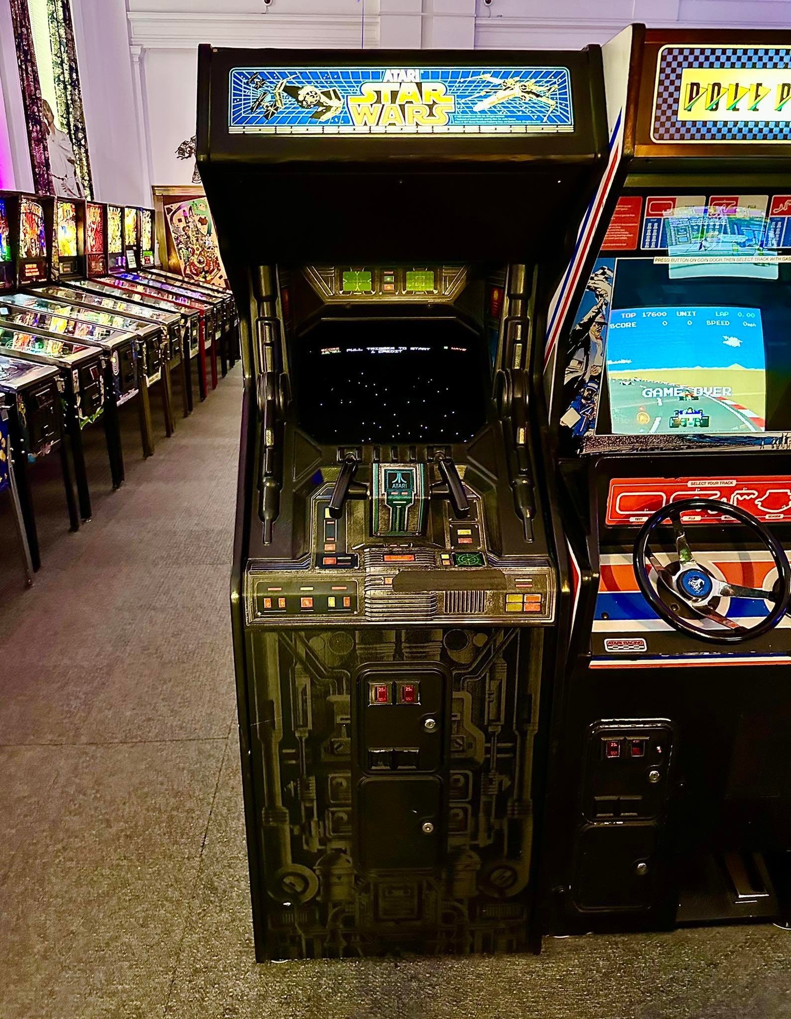 Knapp Arcade - 1983 Atari Star Wars upright color vector... | Facebook