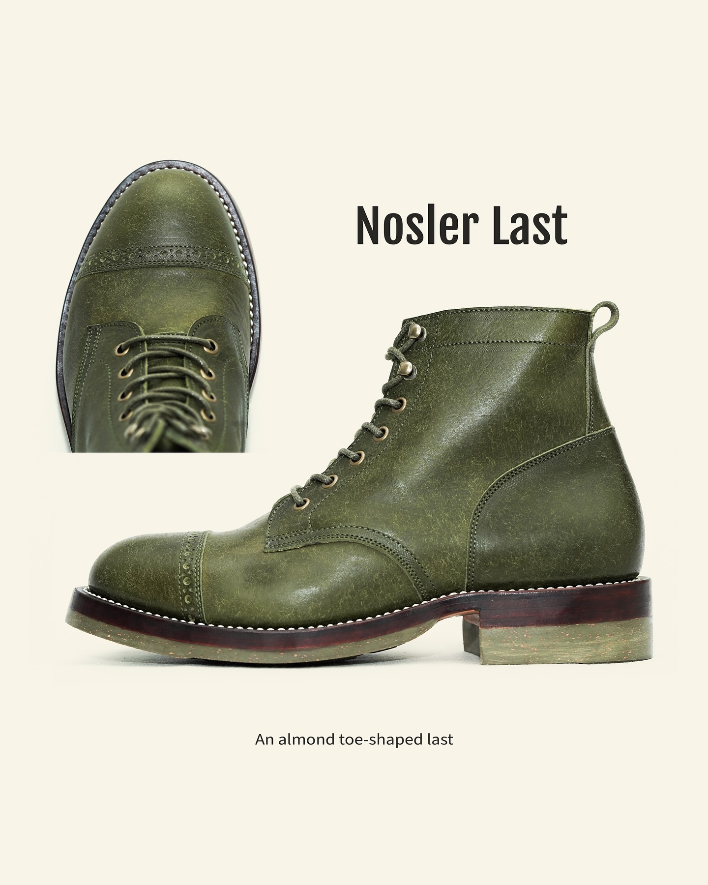 Jakkrabbits - Meet the Nosler Last. Defined by its almond toe shape ...