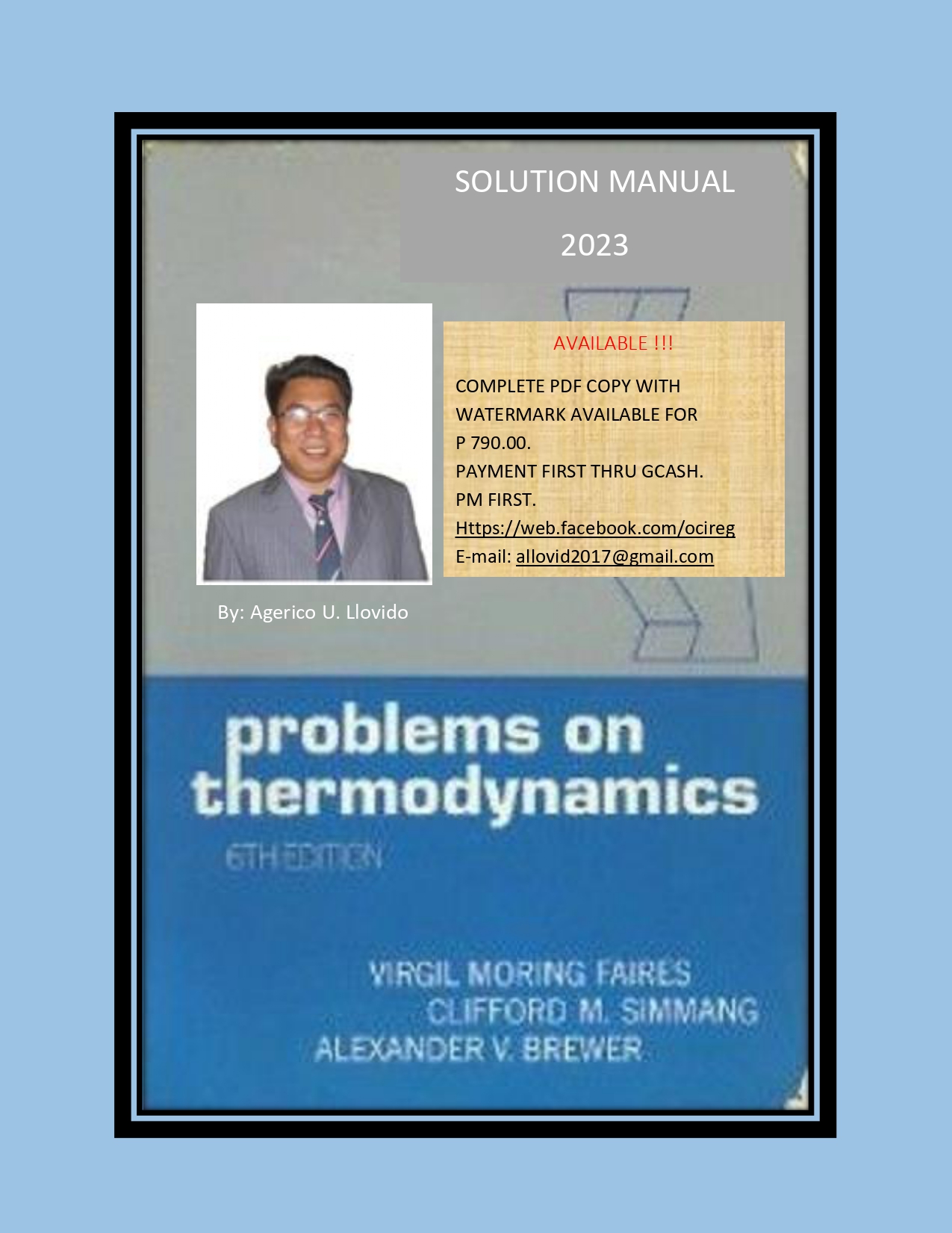 Thermodynamics by Faires 6th Ed Solution Manual