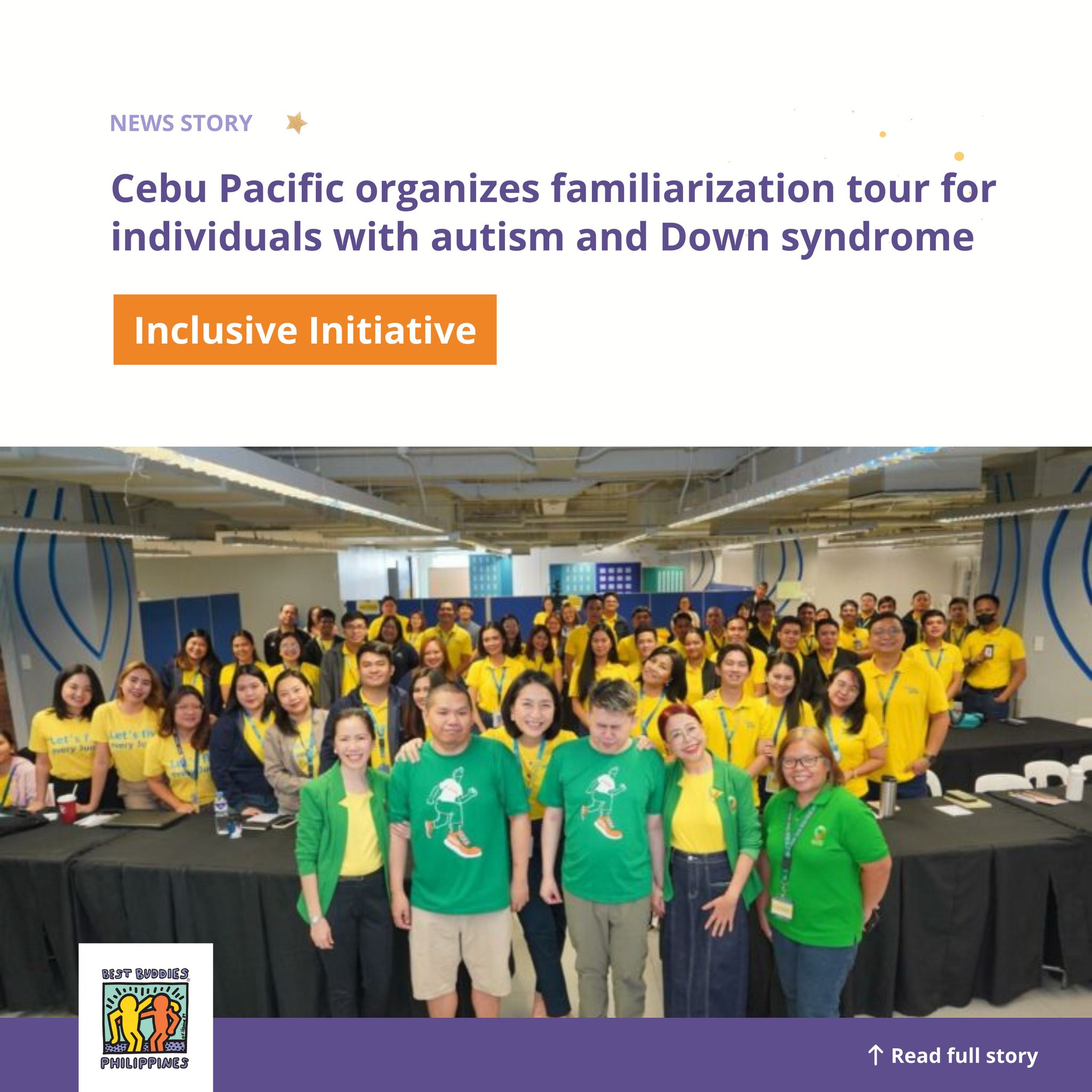 Cebu Pacific celebrated World... - Best Buddies Philippines