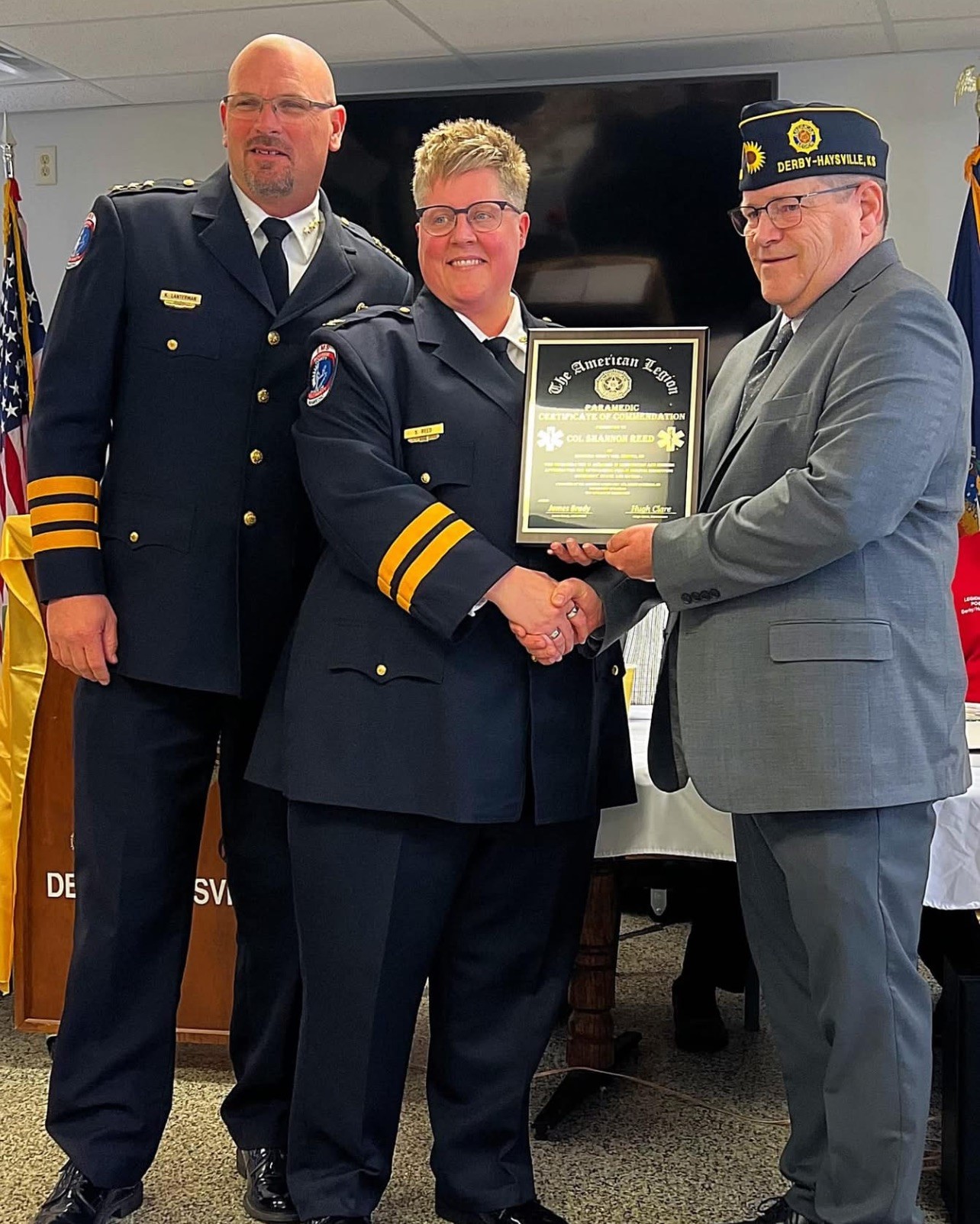 Sedgwick - This weekend, the Kansas American Legion Post #408 honored ...