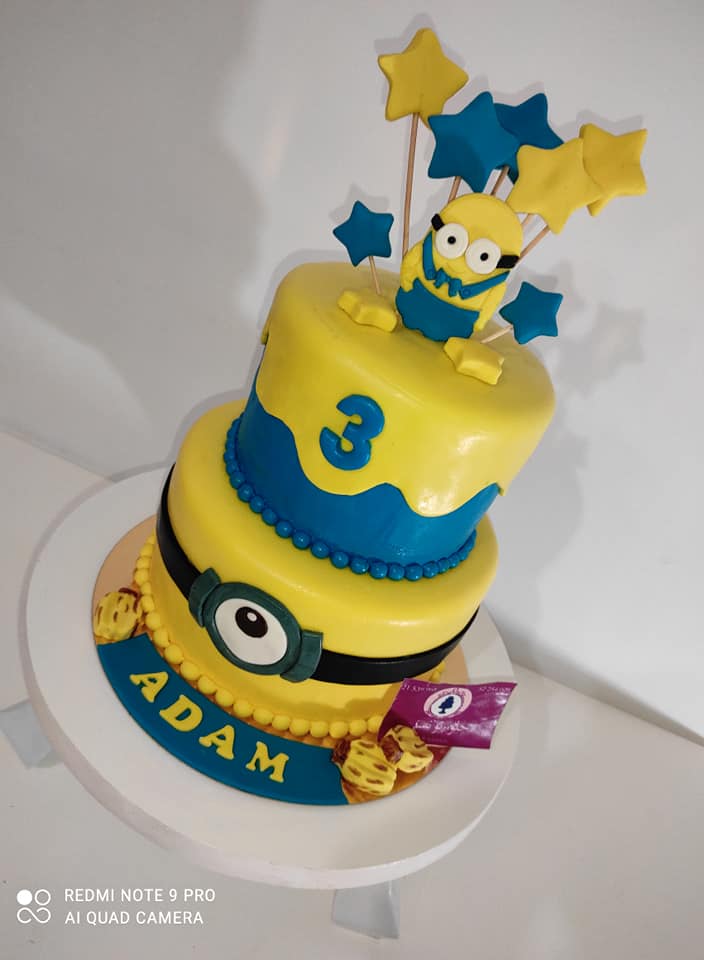 Gateau Theme Minion حلو تونسي By Mahmoudi Facebook