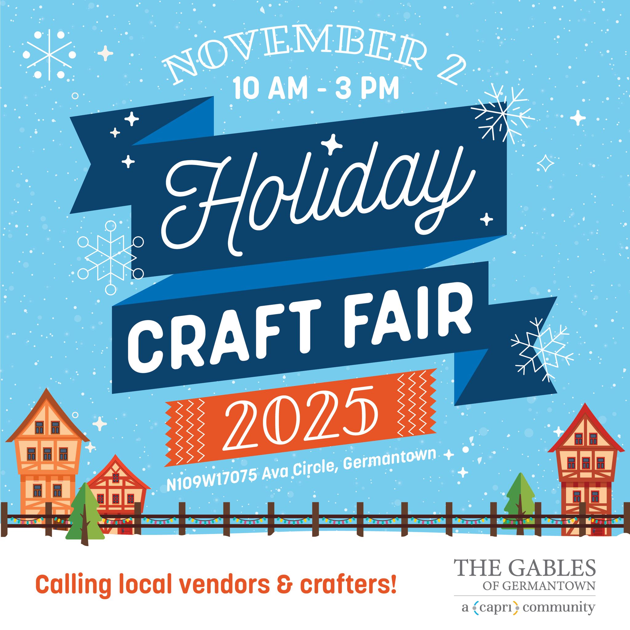 Gables - Calling local vendors and crafters! 📣 We are excited to host ...