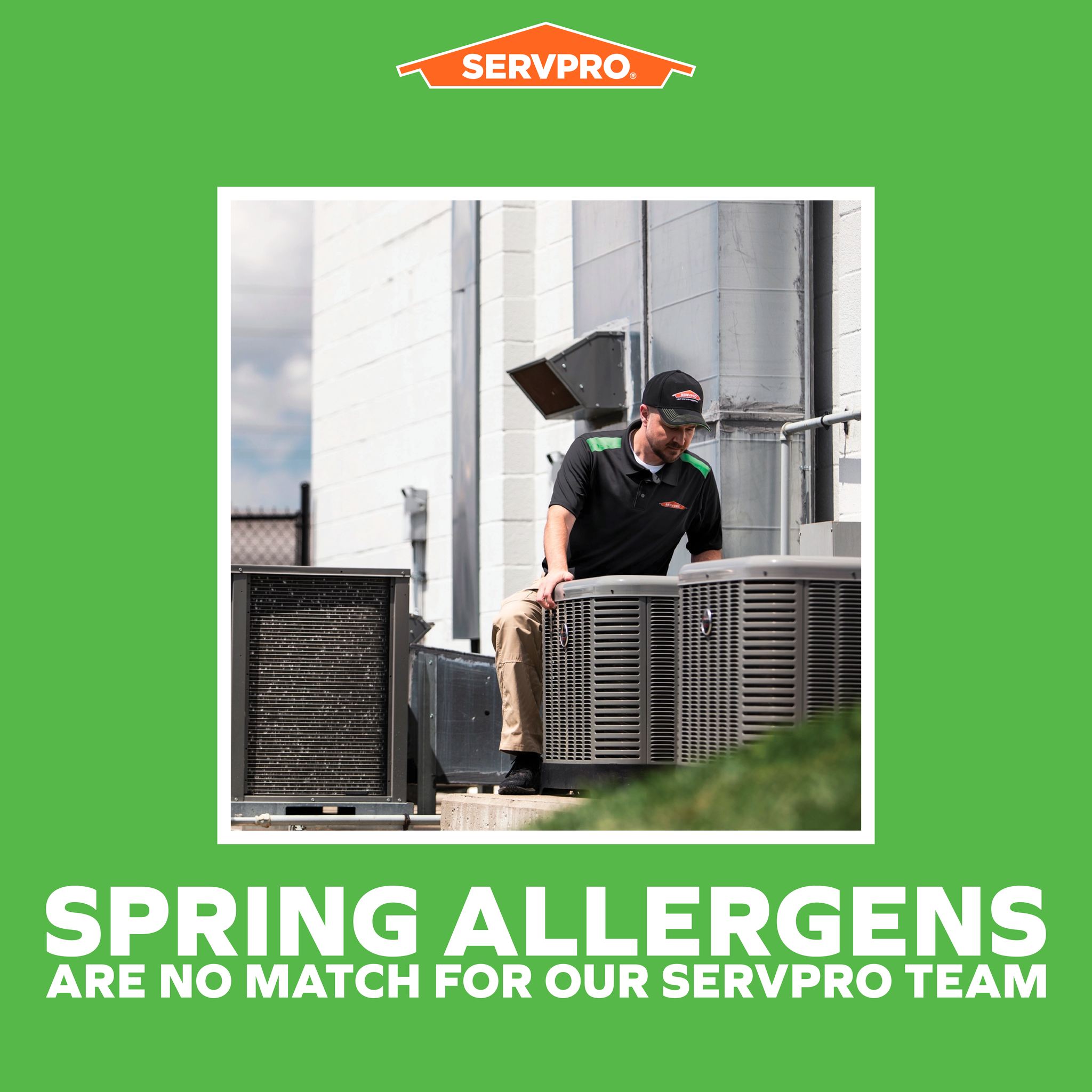 Servpro - Spring is here, and so are allergens! Over 100 million ...