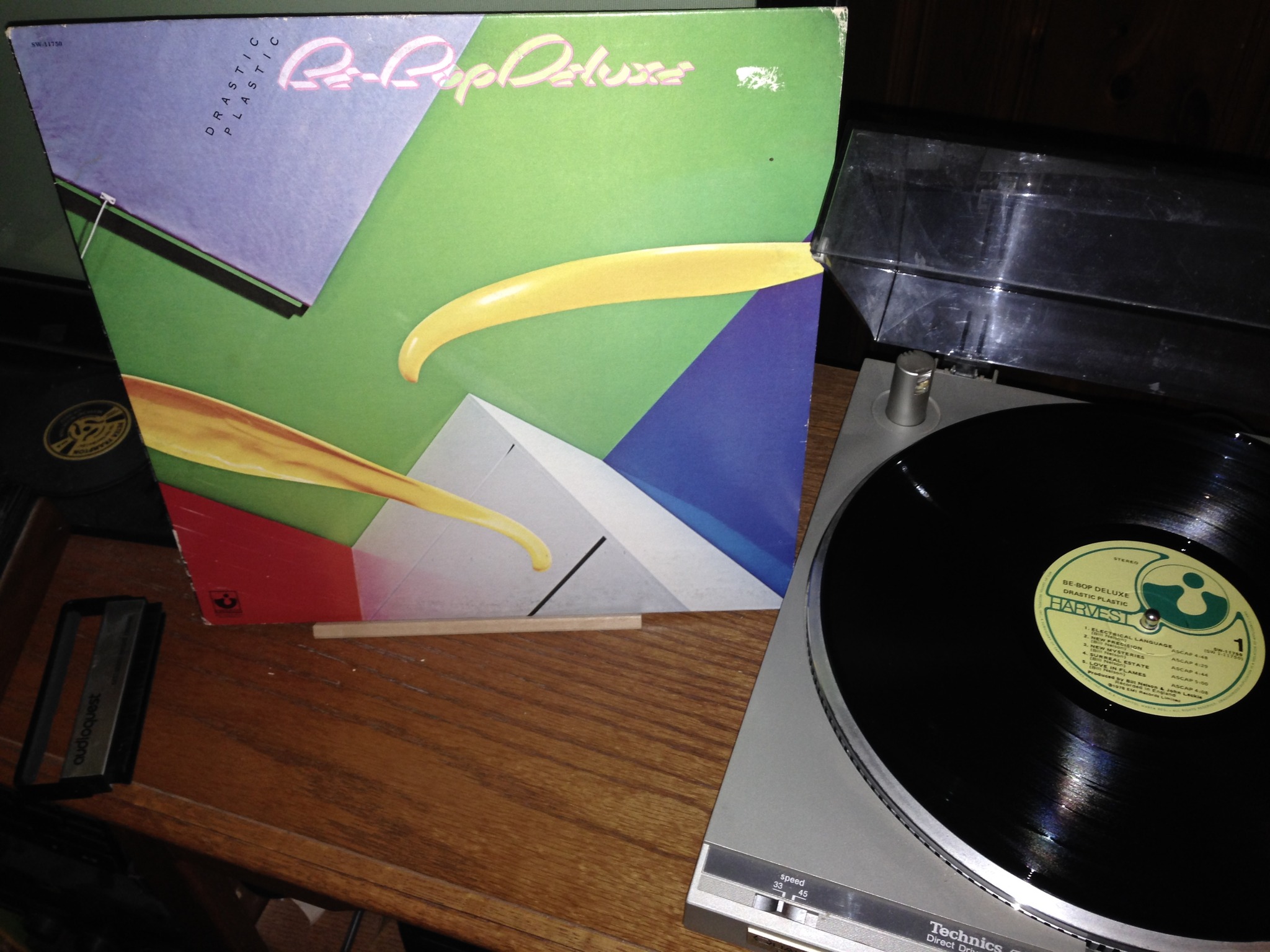 Be-Bop Deluxe Drastic Plastic 1978 vinyl record find