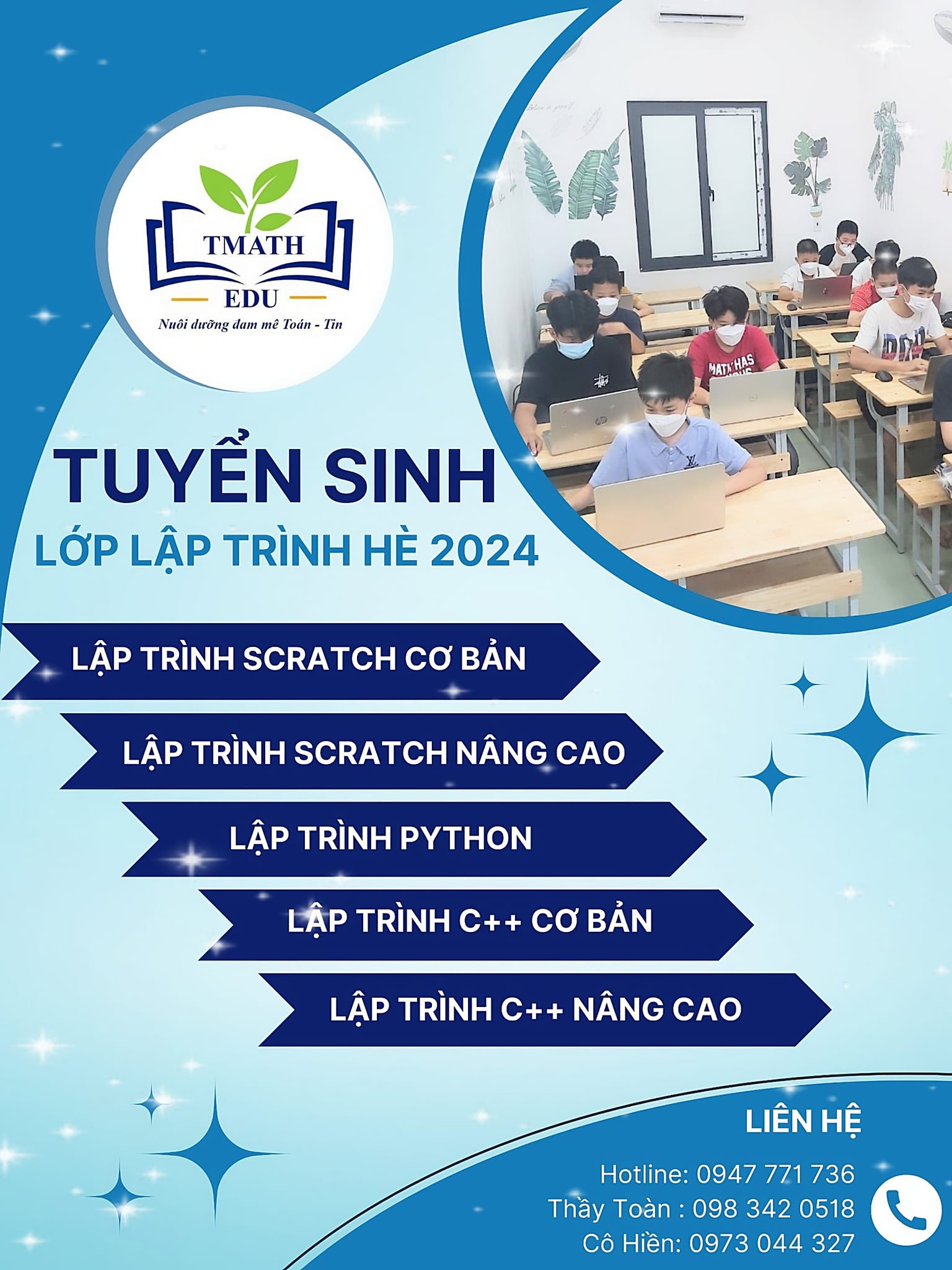 TMATH EDU - 🌟 KHÁM PHÁ CÔNG NGHỆ, HỌC LẬP TRÌNH TẠI TMATH...
