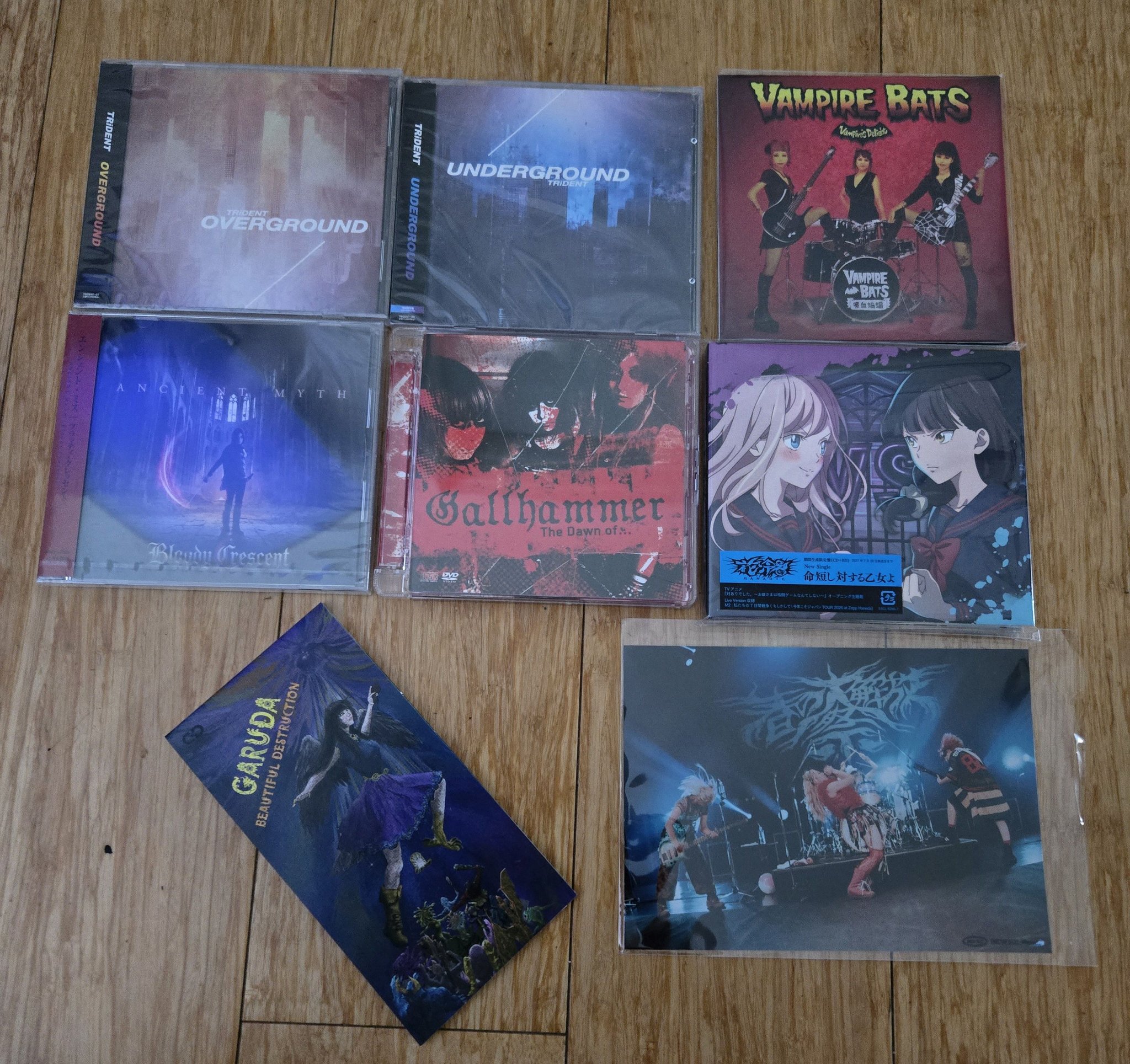 Delayed by all the holidays, my parcel from Japan finally arrived