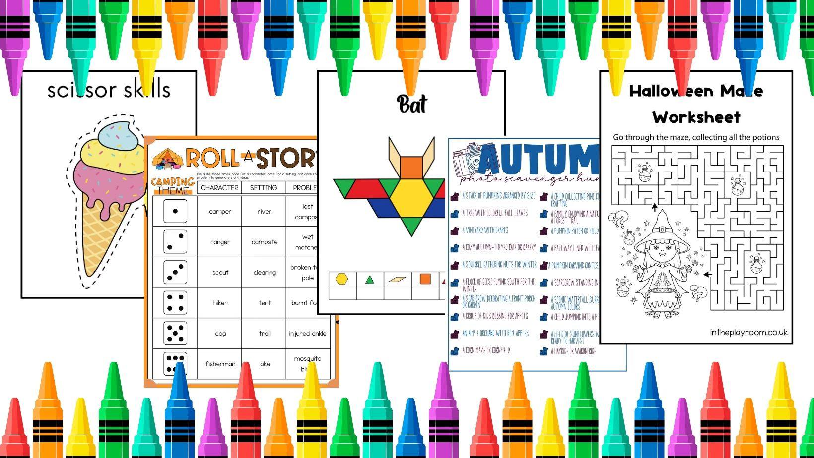 Free Printables for Kids | 🍂🐿️ Leaf Pile Beginning Sounds 🐞🍁 | Facebook
