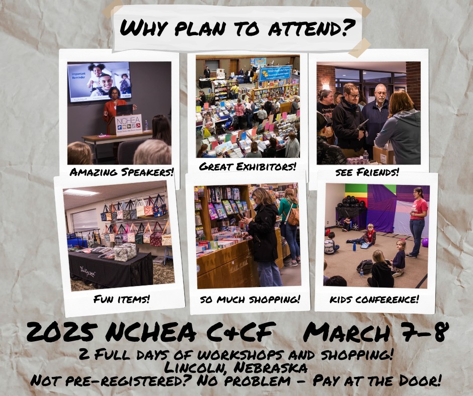 Nebraska Christian Home Educators Association - One week from today is ...