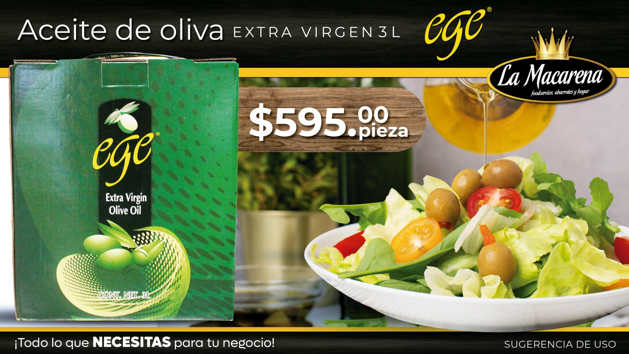 La - El aceite de oliva que da sabor, rinde y sí conviene. Llévate el ...